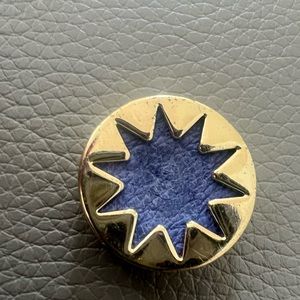 house of harlow medium blue starburst pendant